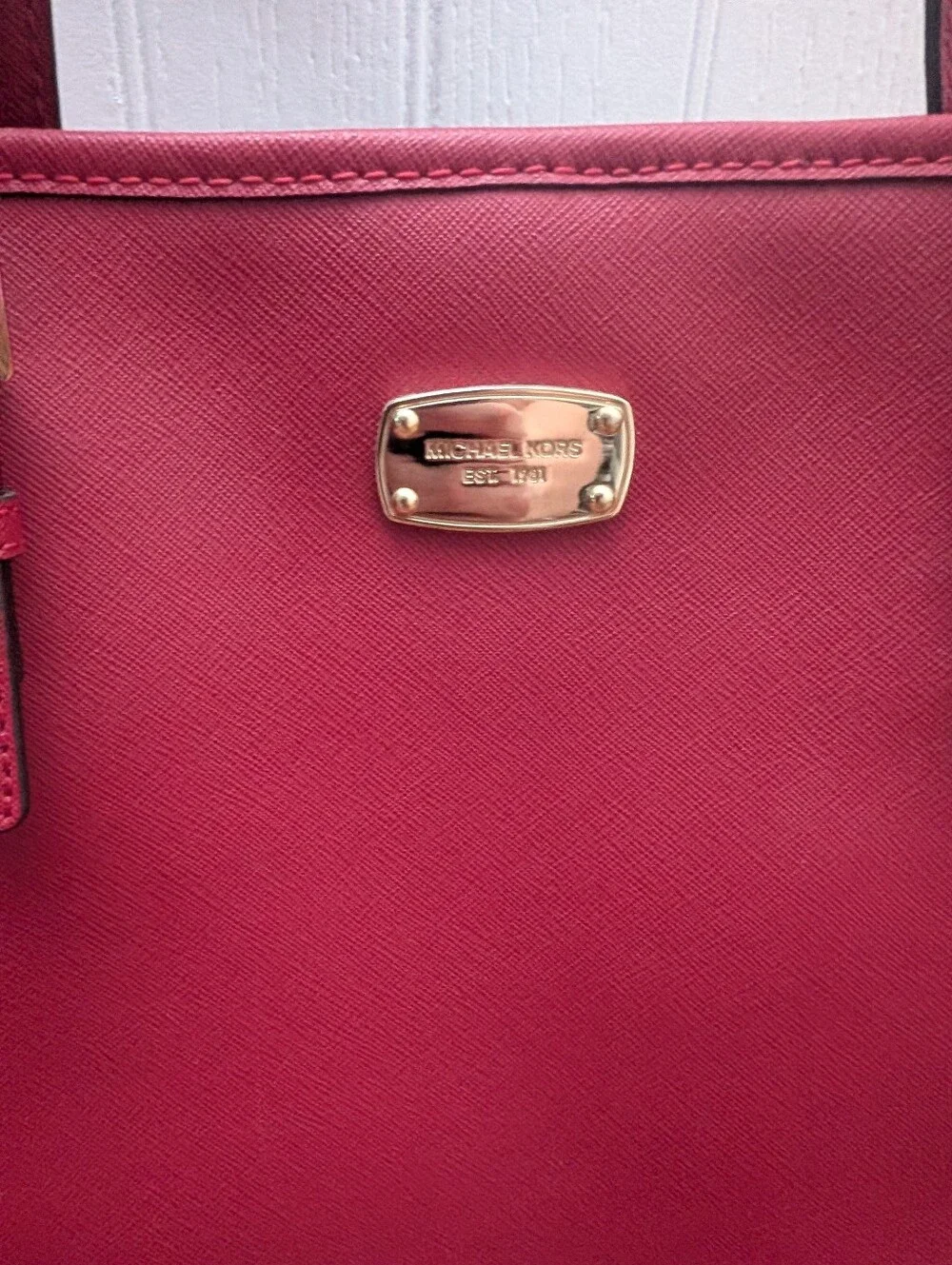 Michael Kors Dark Red Tote